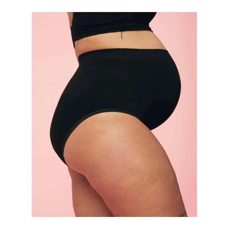 Momkind Belly Support Brief - 2-pack - Black 