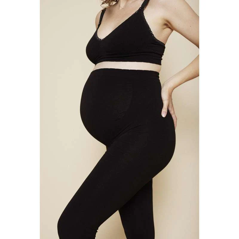 Momkind Belly Support - Leggings - Sort - Image 3