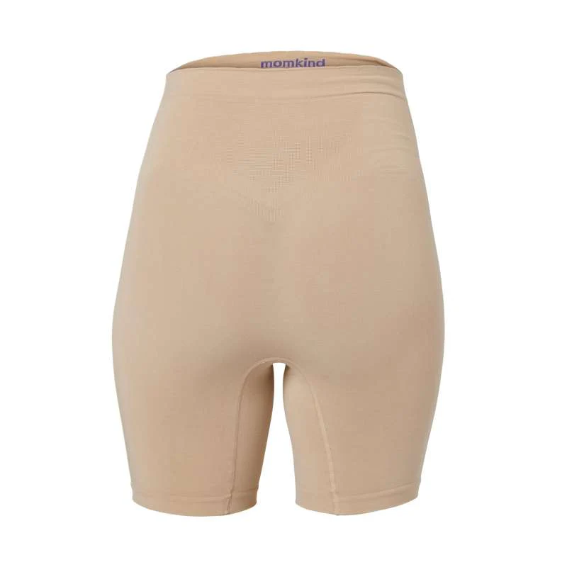 Momkind Belly Support - Shorts with Belly Support - Organic Bamboo - Sand  - Image 4