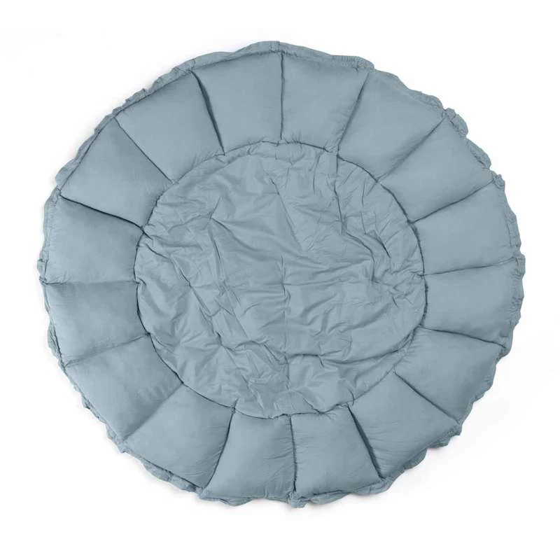 Play & Go Bloom - Baby nest/Play mat - Dusty Blue  - Image 11