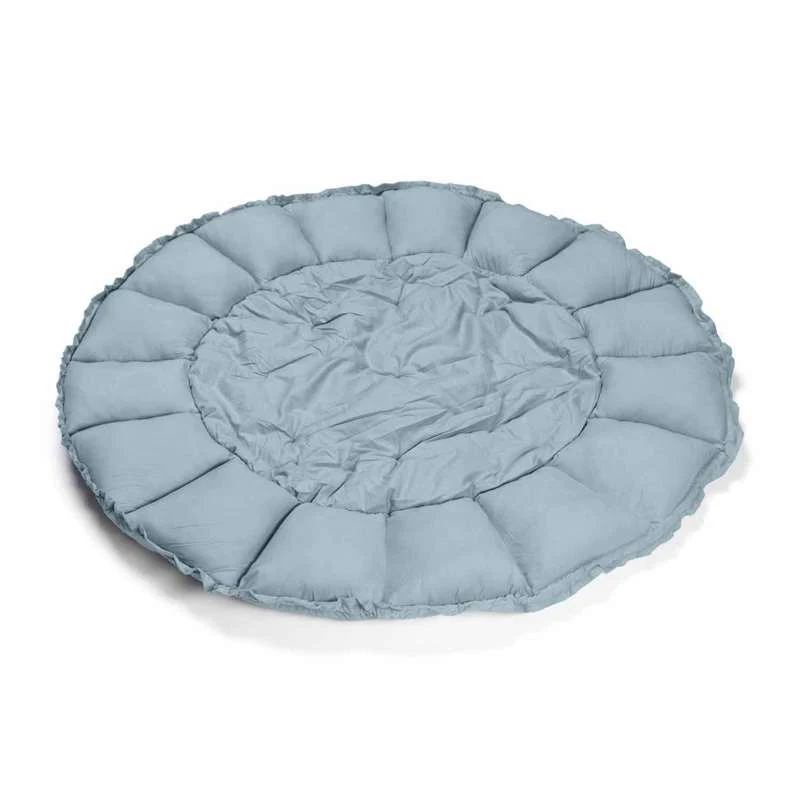 Play & Go Bloom - Baby nest/Play mat - Dusty Blue  - Image 12