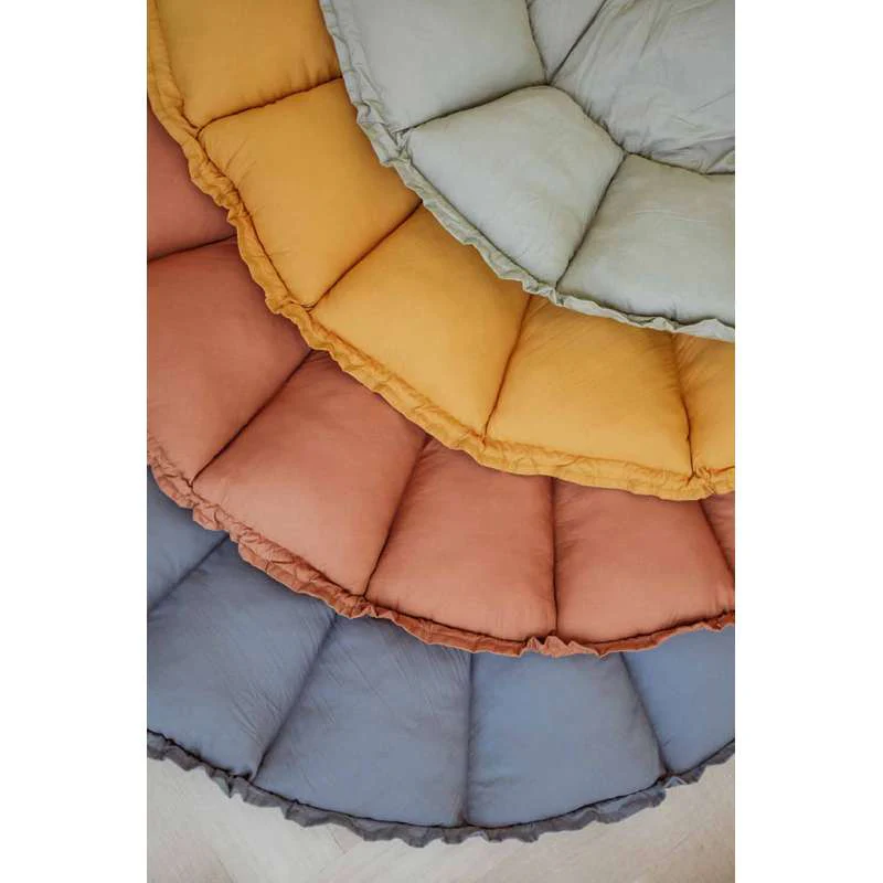 Play & Go Bloom - Baby nest/Play mat - Dusty Blue  - Image 7