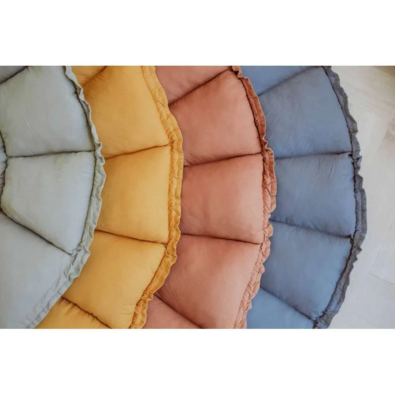 Play & Go Bloom - Baby nest/Play mat - Dusty Blue  - Image 8