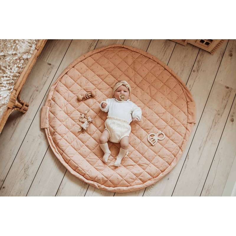 Play & Go Soft Organic - 2-in-1 Storage Blanket/Toy Blanket - Fleuri  - Image 11