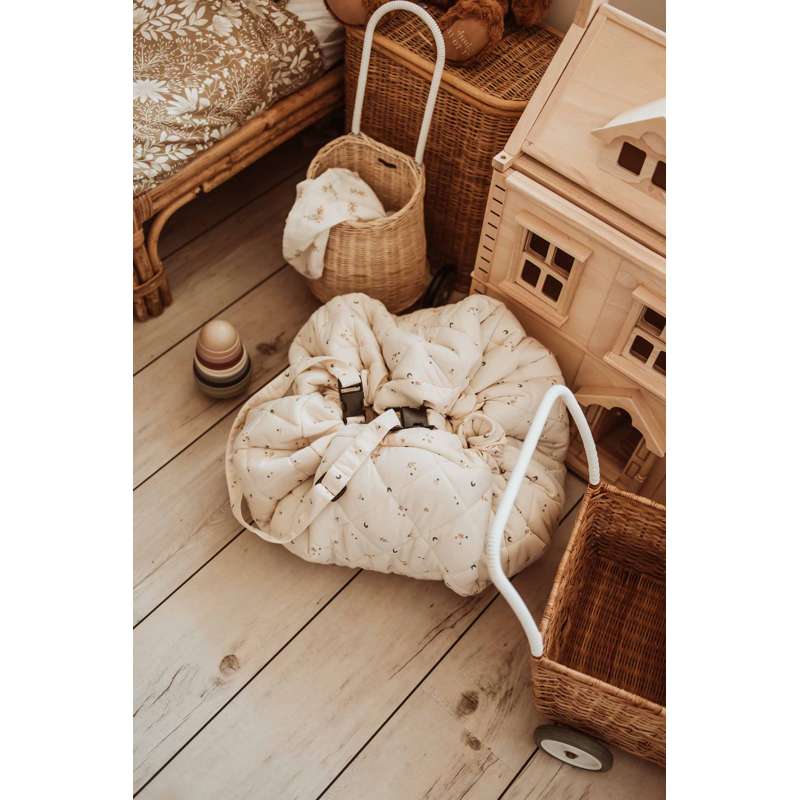 Play & Go Soft Organic - 2-in-1 Storage Rug/Toy Rug - Moon  - Image 10