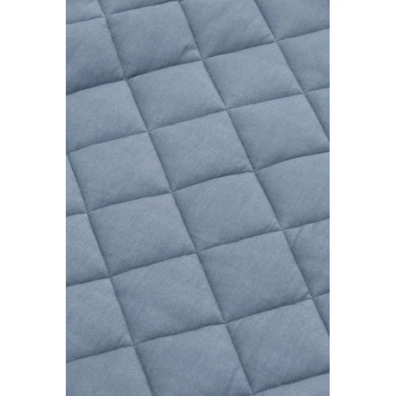 Play & Go Soft Organic - 2-i-1 Opbevaringstæppe/Legetæppe - Dusty Blue - Image 10