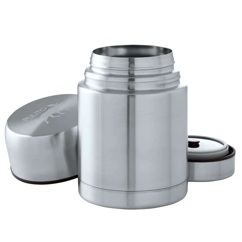 Pulito PureFoodContainer Thermo Lunchbox - Stainless Steel - Large - Image 4