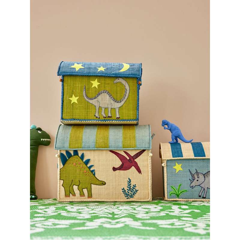 RICE Raffia Storage House - New Dinosaur - Medium  - Image 5