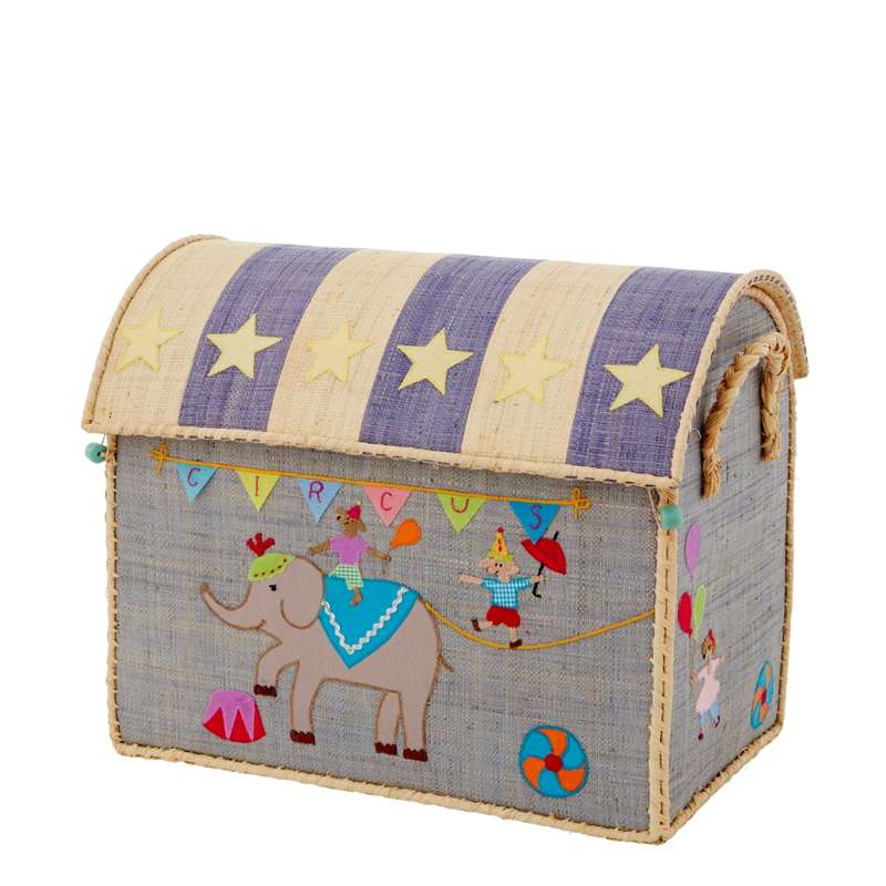 RICE Raffia Storage Houses - Circus - 3 pcs. - Image 3