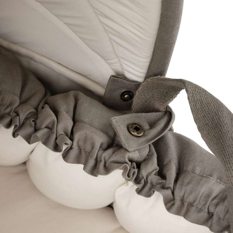 Sebra Kaleche til 3-i-1 Babynest - Dark Olive - Image 3