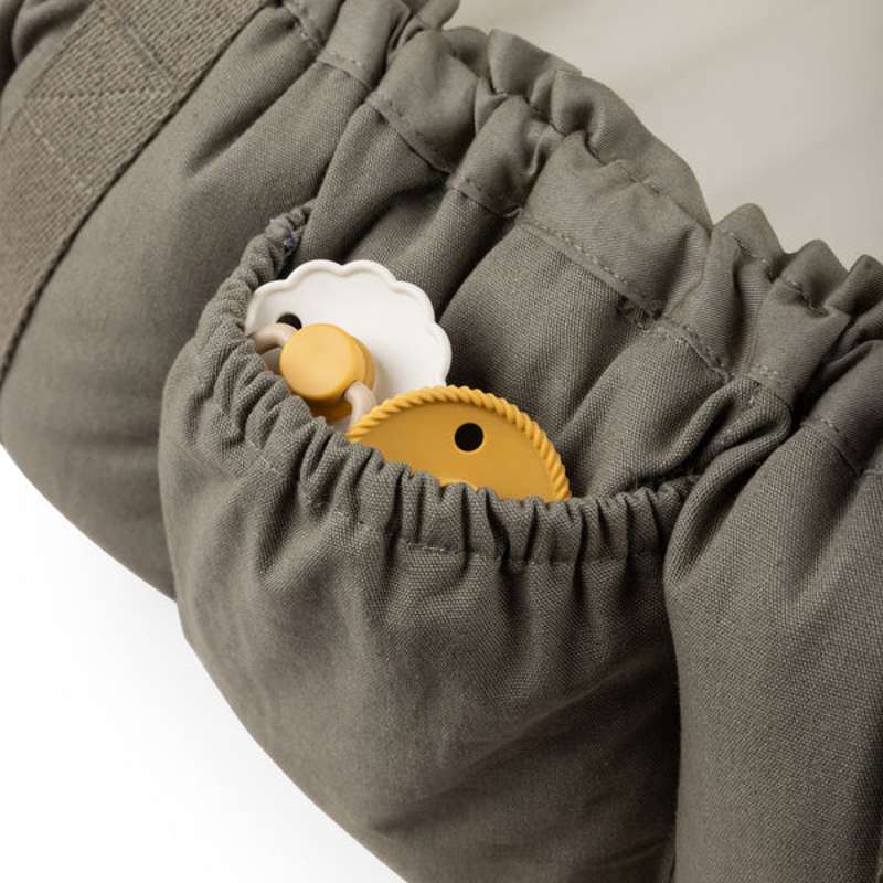 Sebra 3-in-1 Baby Nest - Dark Olive  - Image 6