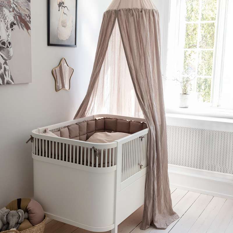 Sebra Bed canopy - Dobby woven - Jetty Beige  - Image 2