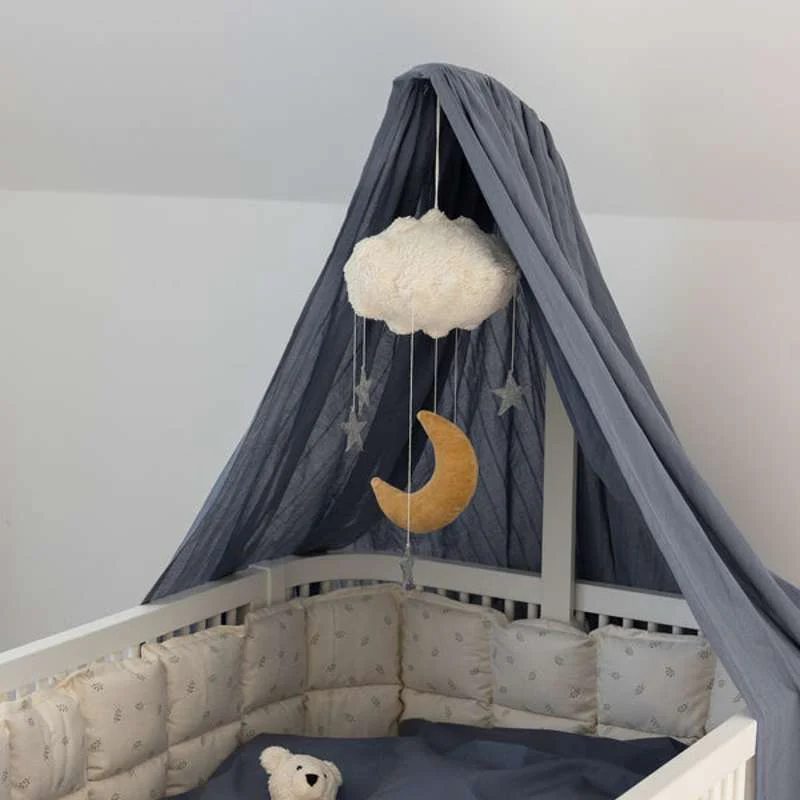 Sebra Bed canopy - Sky - Forest Lake Blue  - Image 3