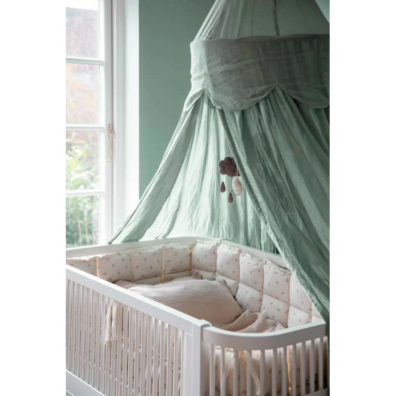 Sebra Bed bumper - Kapok - Sophora Leaves  - Image 3