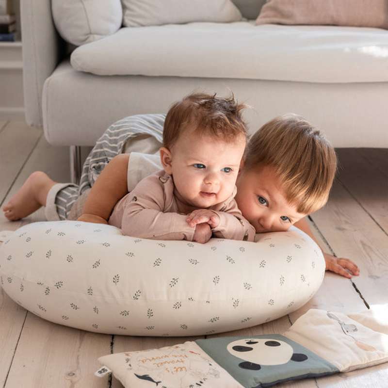 Sebra Nursing pillow - Organic Cotton - Sophora Leaves  - Image 4