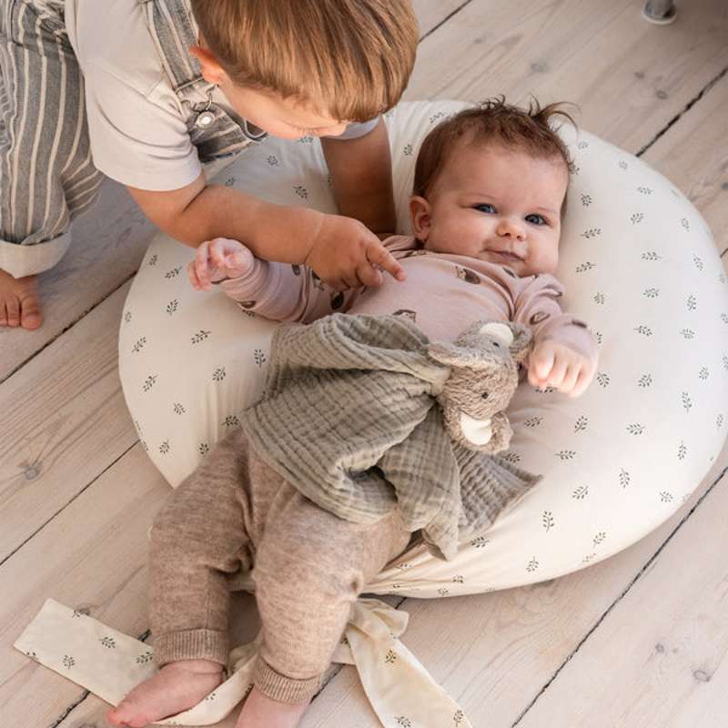 Sebra Nursing pillow - Organic Cotton - Sophora Leaves  - Image 5