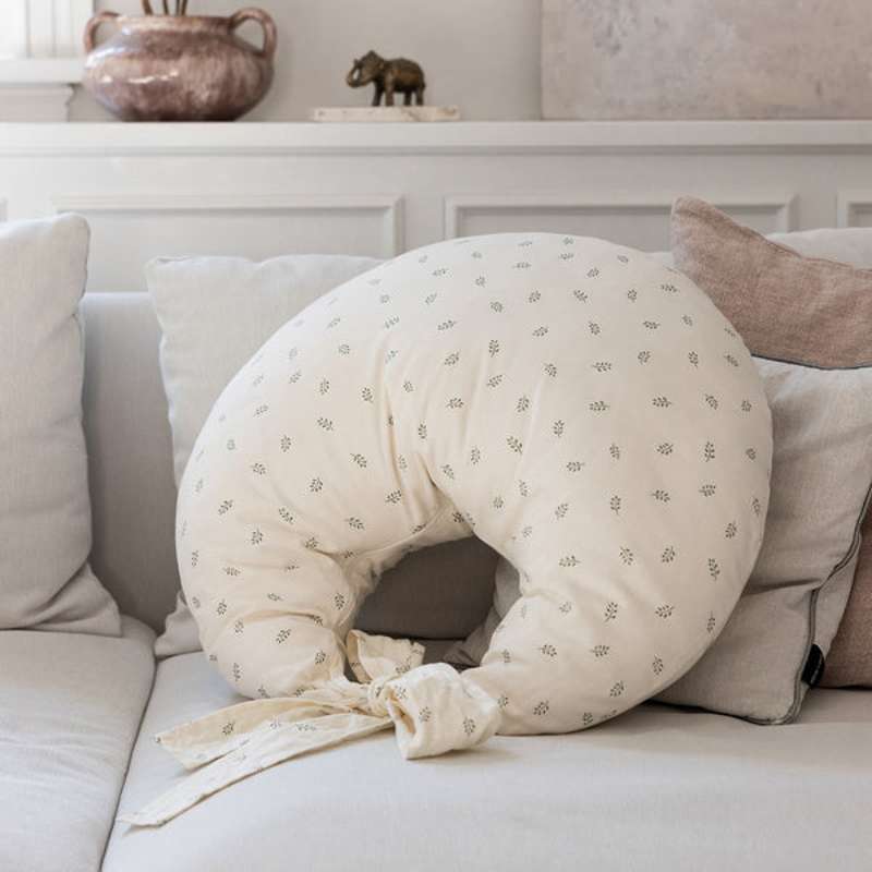 Sebra Nursing pillow - Organic Cotton - Sophora Leaves  - Image 7
