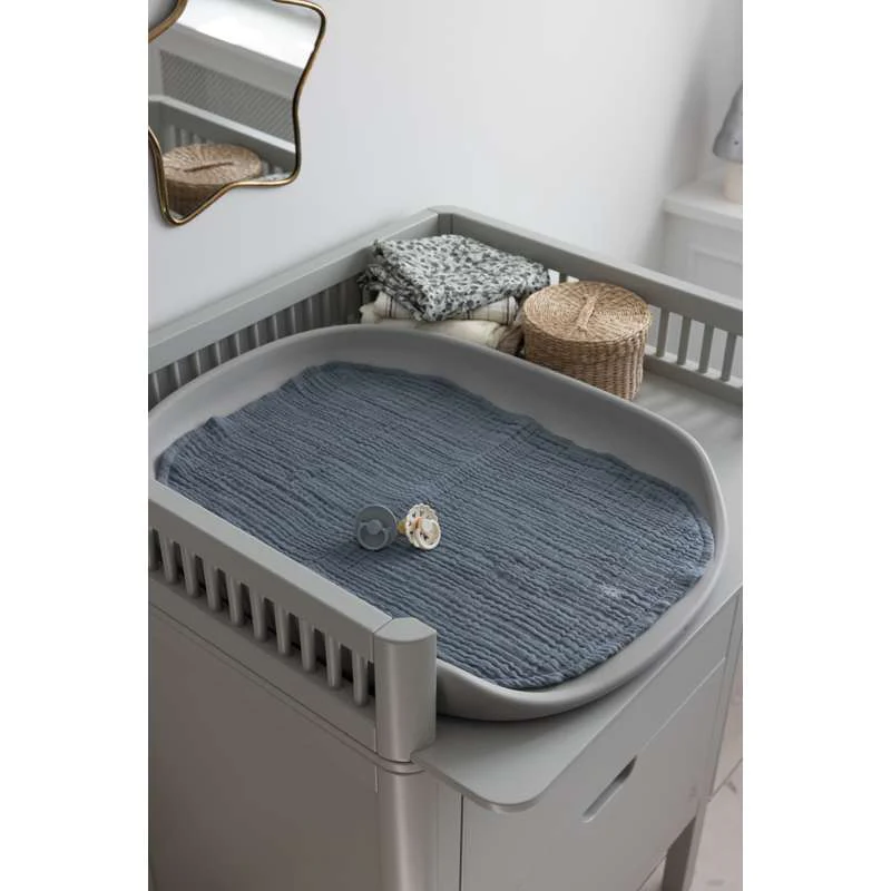 Sebra The Bed and Changing Table with Accessories - Stone Grey - Deluxe Bundle 1  - Image 8