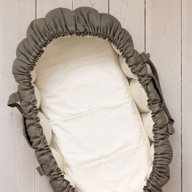 Sebra Waterproof sheet - Baby nest - Moonlight Beige  - Image 3