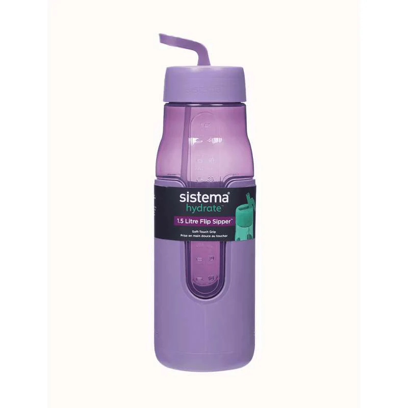 Sistema Flip Sipper Bottle Drikkedunk - 1.5L - Misty Purple - Image 5
