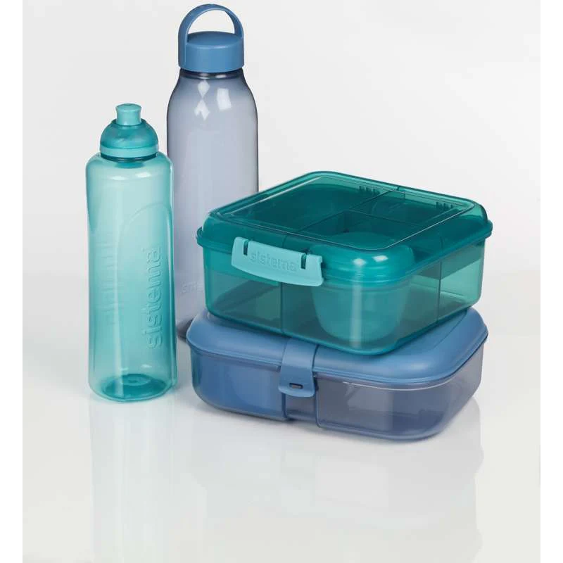 
Ocean Bound Drinking Bottle System - Swift Squeeze - 480ml - Teal Stone - Image 3