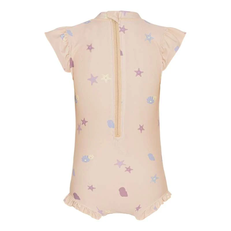 Vanilla Copenhagen Swimsuit UV50+ - Starfish - Misty Rose - 80/86  - Image 2