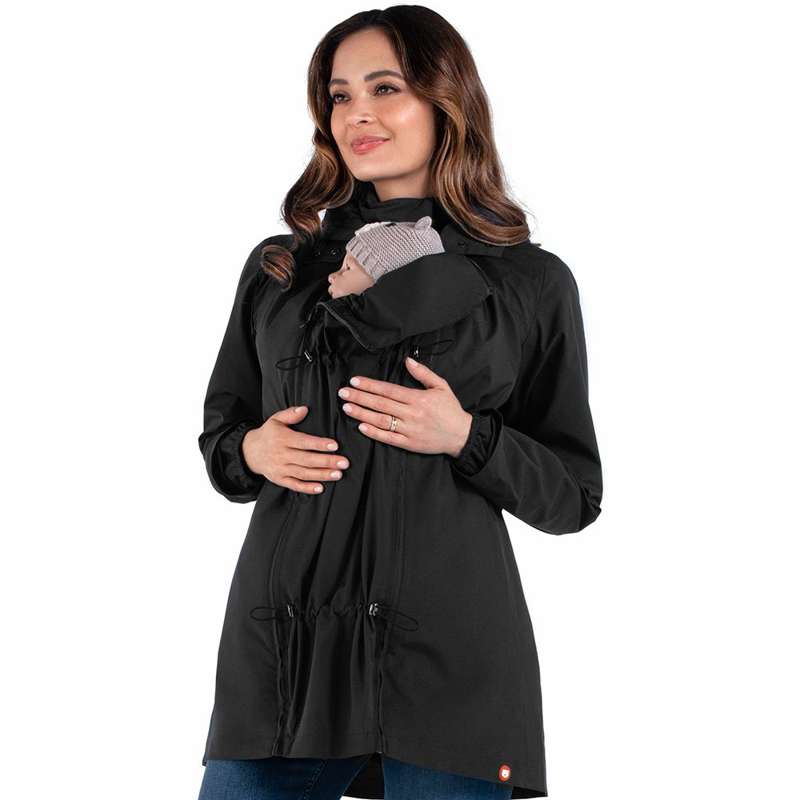Wombat & Co Numbat Go - Pregnancy and Carrying Jacket - Black 