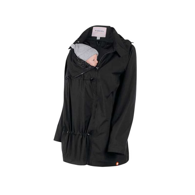Wombat & Co Numbat Go - Pregnancy and Carrying Jacket - Black  - Image 7