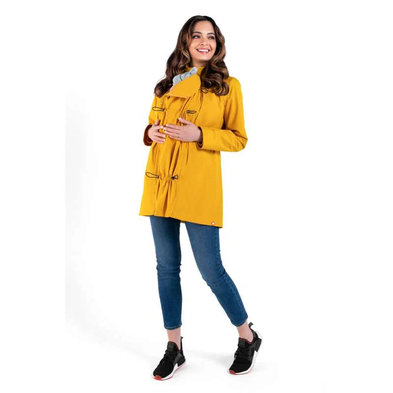 Wombat & Co Numbat Go - Pregnancy and Carrying Jacket - Mustard  - Image 3