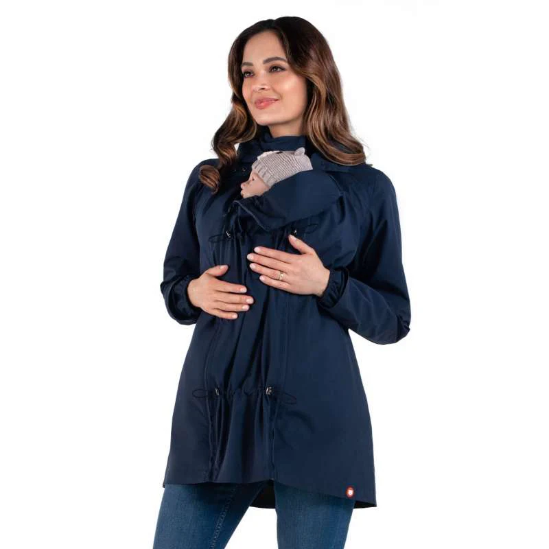 Wombat & Co Numbat Go - Pregnancy and Carrying Jacket - Navy 