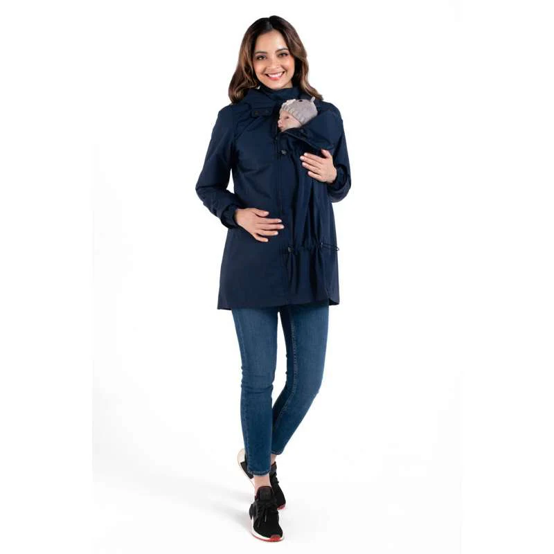 Wombat & Co Numbat Go - Pregnancy and Carrying Jacket - Navy  - Image 3