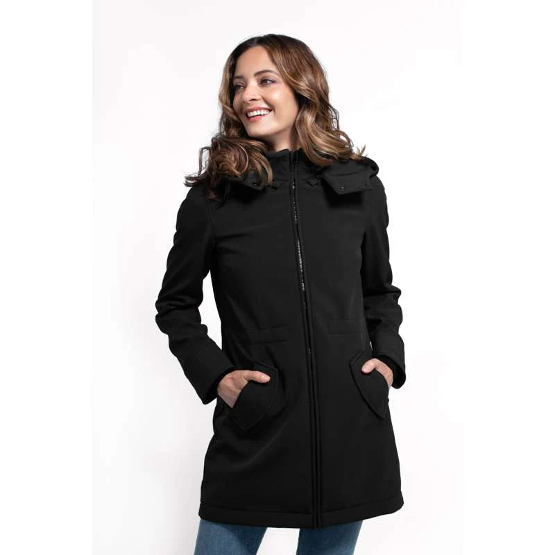 Wombat & Co Shell - Pregnancy and Carrying Jacket - Black  - Image 4